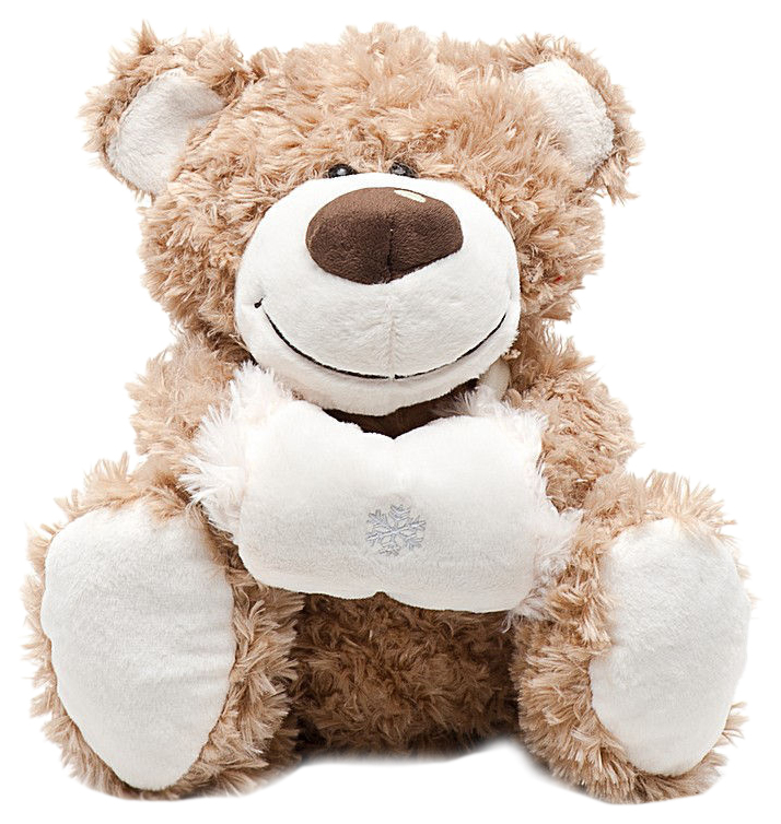 

Медведь с муфтой 42 см PLUSH APPLE, Бежевый