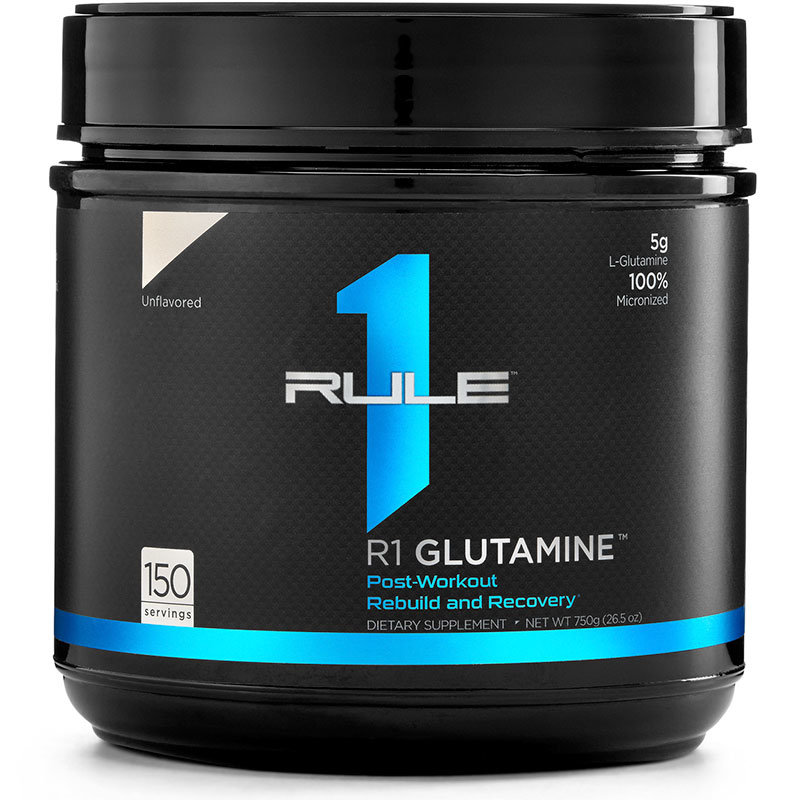 

R1 Glutamine Rule One Proteins, 750 г, unflavored, R1 Glutamine