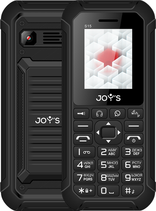 

Мобильный телефон Joy's S15 4GB Black, S15 4GB Black