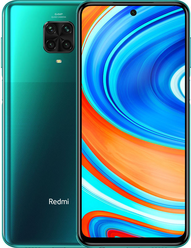 фото Смартфон redmi note 9 pro 6/128gb green (27950) (российская версия)