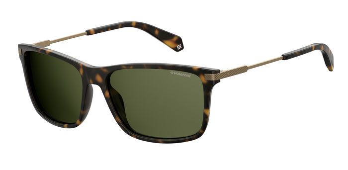 Солнцезащитные очки мужские Polaroid PLD 2063/S зеленые