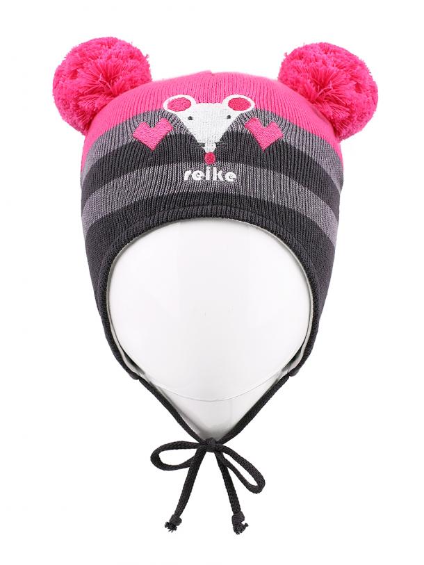 фото Шапка для девочки reike cheese mice grey, rknss19-chm-yn-2 grey, р.46
