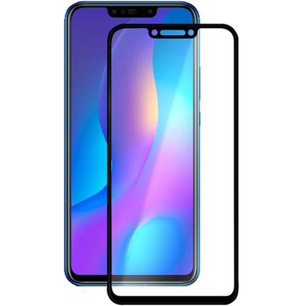 Защитное стекло MediaGadget 3D Full Cover Full Glue для Huawei P smart 2019 Black