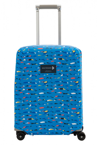 фото Чехол для чемодана routemark sp310 голубой, 51,5х41