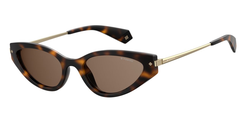 фото Солнцезащитные очки женские polaroid pld 4074/s коричневые