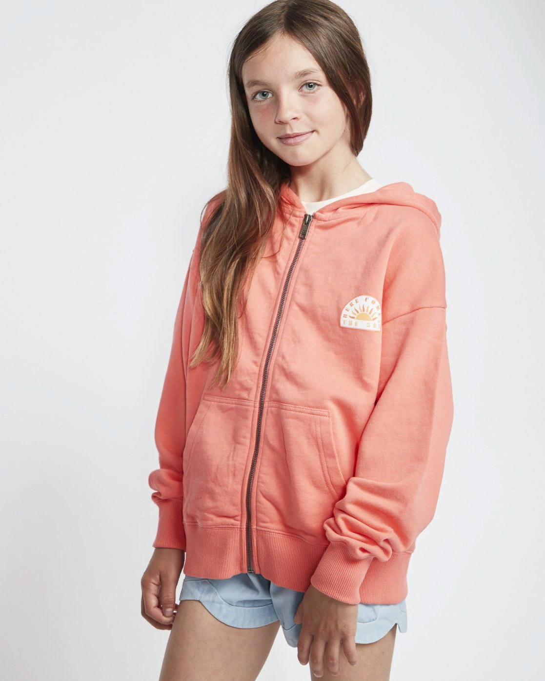 

Толстовка детская Billabong Bright Light Zh Sunkissed Coral G р.140, Розовый, S8ZH01-BIP0