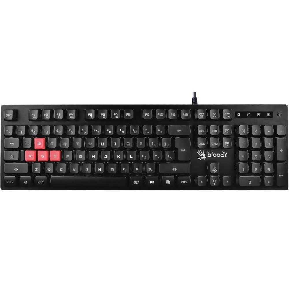 фото Игровая клавиатура a4tech bloody b160n black