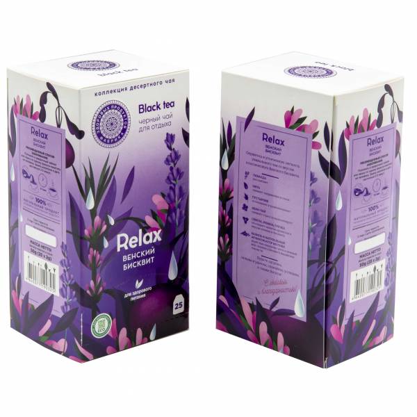 

Фабрика Здоровых Продуктов Чай RELAX венский бисквит 25*2г