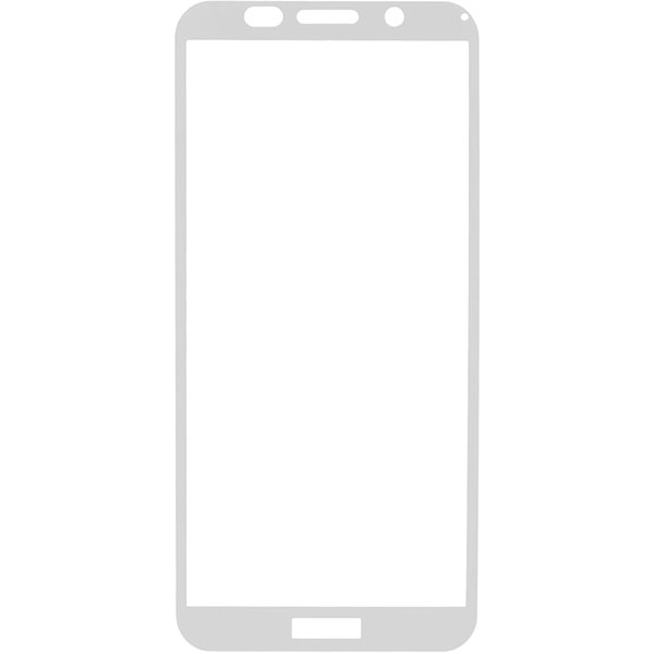 

Защитное стекло 5D на весь экран для Huawei Honor 7A / Y5 Prime (2018) белое