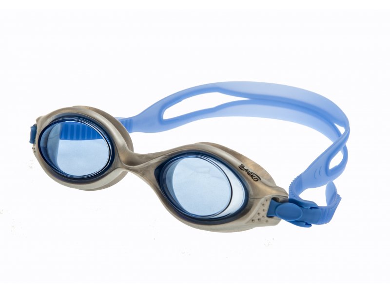 Очки для плавания Saeko S49 Viking L31 синие/серые