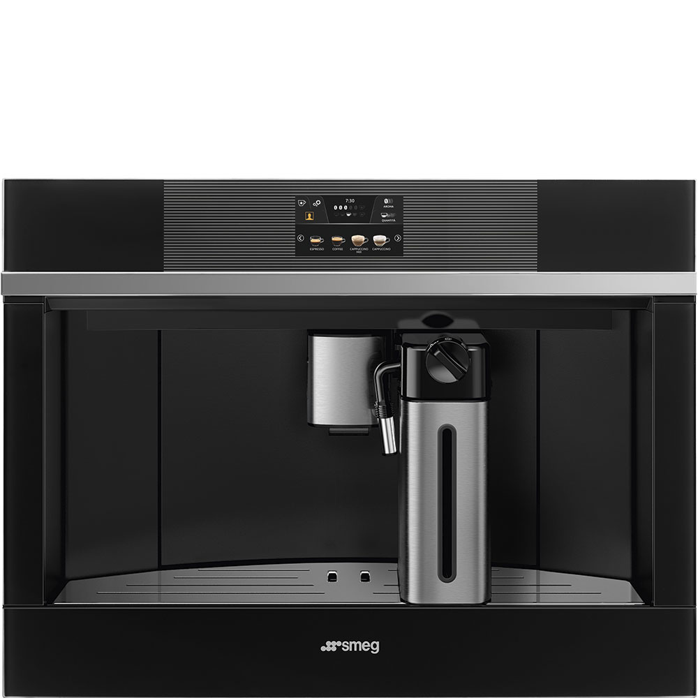 фото Встраиваемая кофемашина smeg cms4104n black