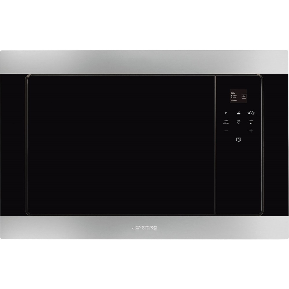 фото Встраиваемая микроволновая печь smeg fmi320x2