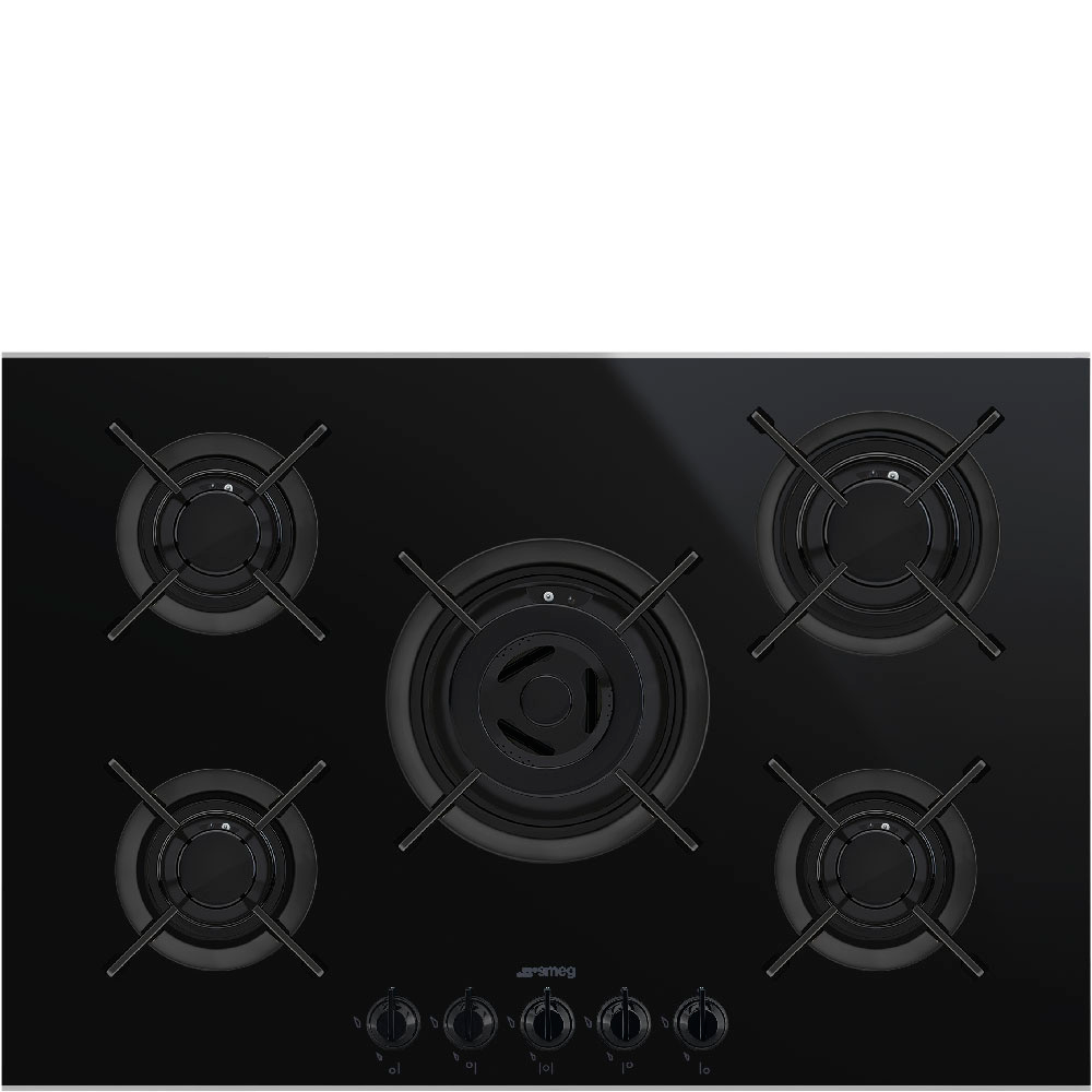 

Встраиваемая газовая панель Smeg PV675CNX Black, PV675CNX