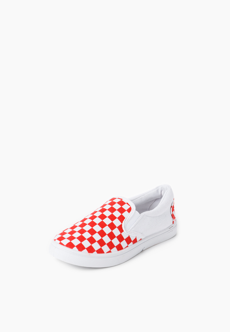 

Кеды-слипоны для девочек Modis цв. красный р.32, M201A00515R523