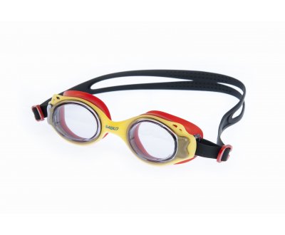 Очки для плавания Saeko S27 Minifishy L31 красно/желтые
