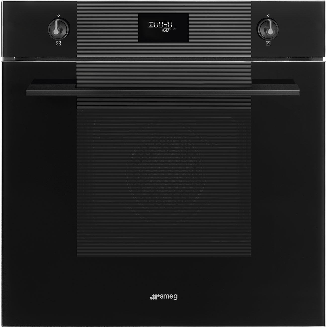 фото Встраиваемый электрический духовой smeg sf6101tvno black