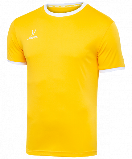 Футболка футбольная Jogel Camp Origin, yellow/white, XXL желтый; белый, размер S, XXXL