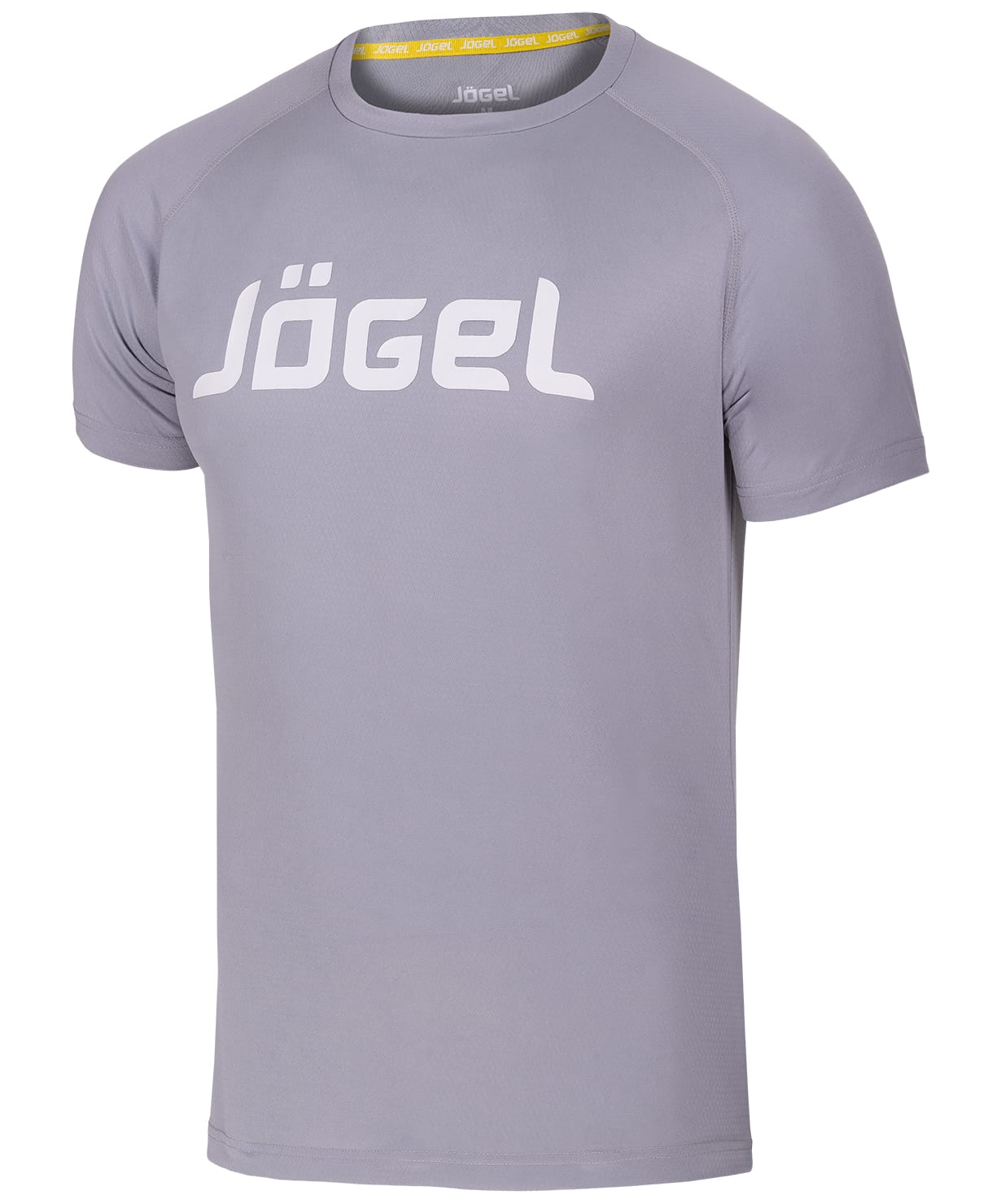 фото Футболка для фитнеса jogel jtt-1041-081, grey/white, s