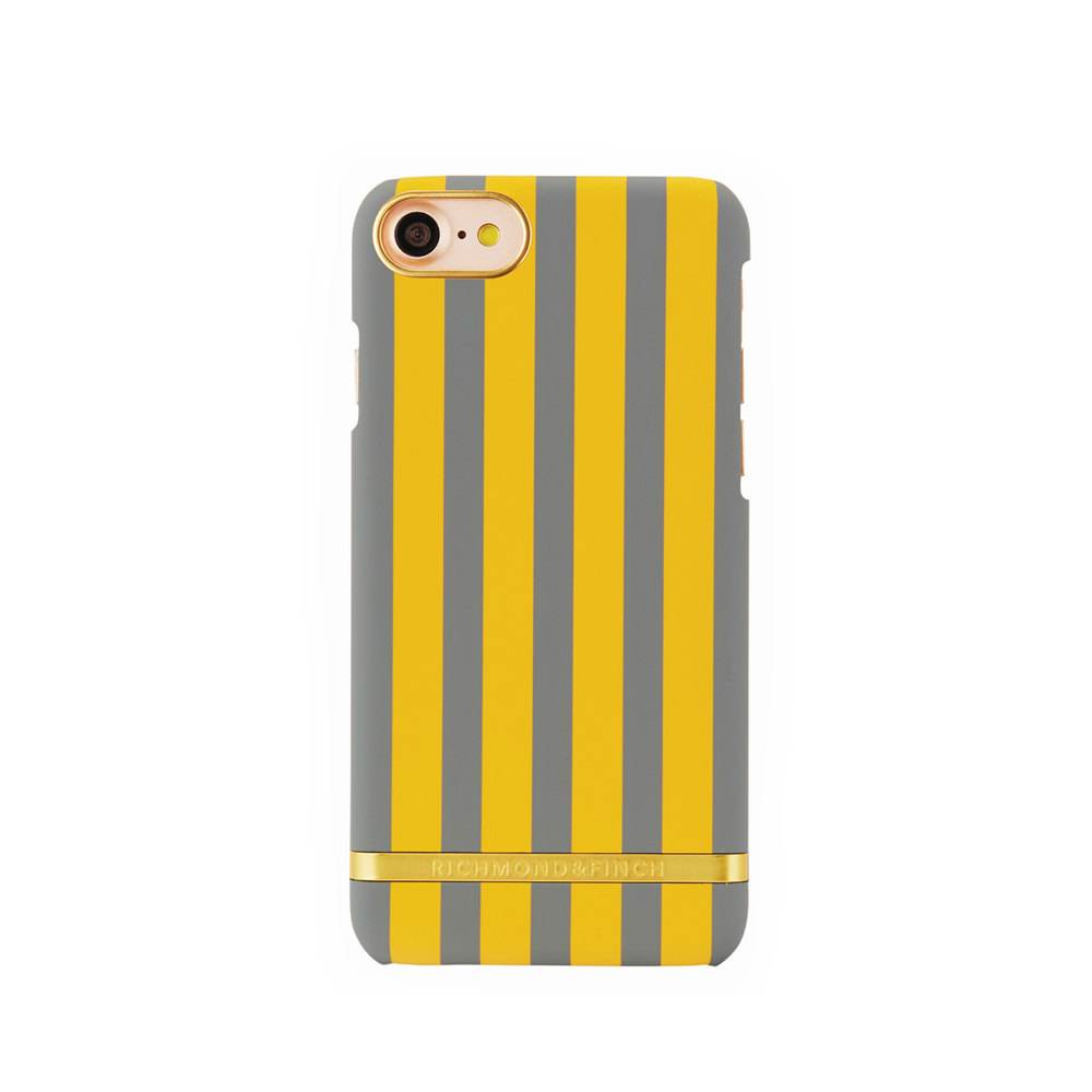 фото Чехол richmond finch для iphone 7 mustard satin stripes / ip7-095