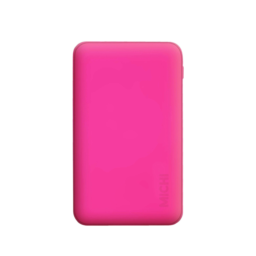 фото Внешний аккумулятор michi 6000 mah pink