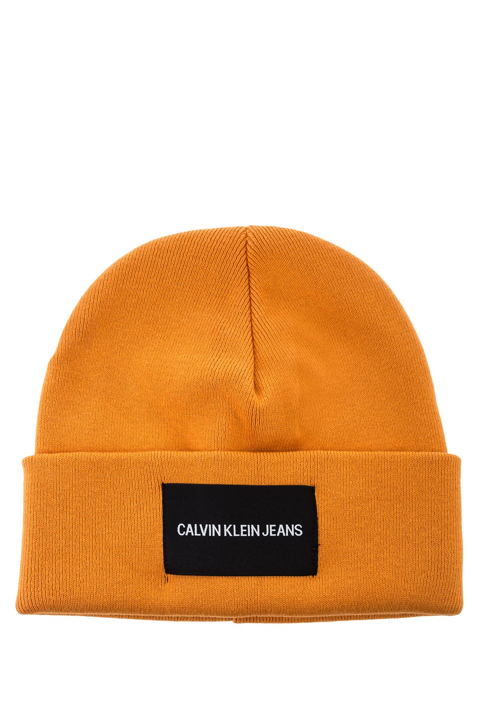 

Шапка бини мужская Calvin Klein Jeans K50K504935 оранжевая, Оранжевый, K50K504935