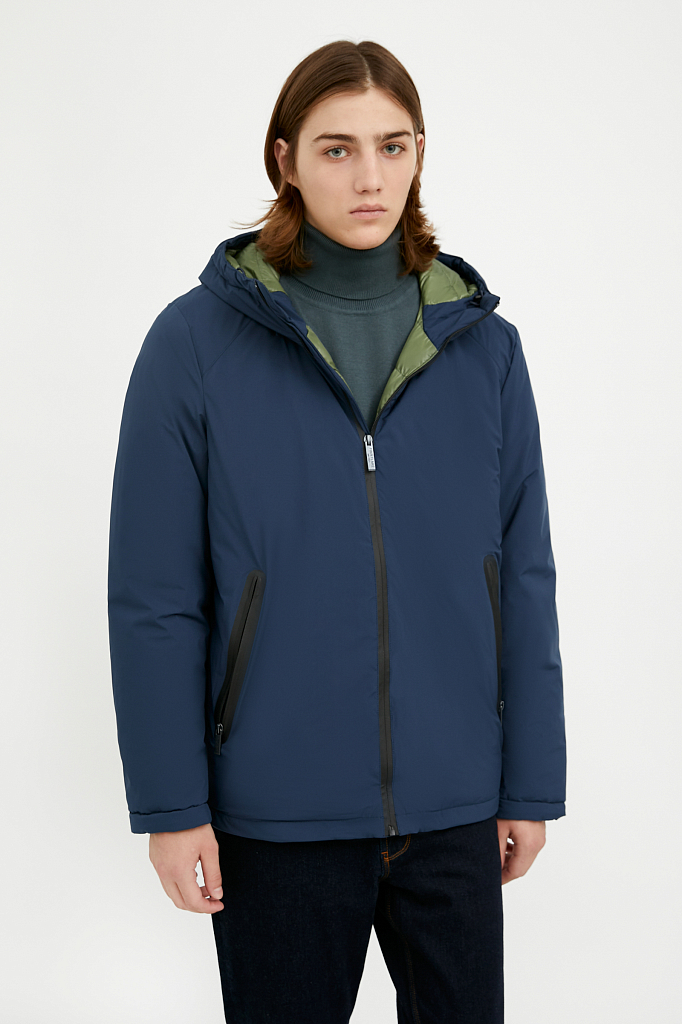 

Куртка мужская Finn Flare A20-42014 синяя 3XL