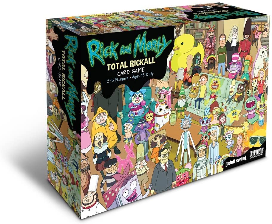 фото Карточная игра cryptozoic entertainment rick and morty total rickall рик и морти