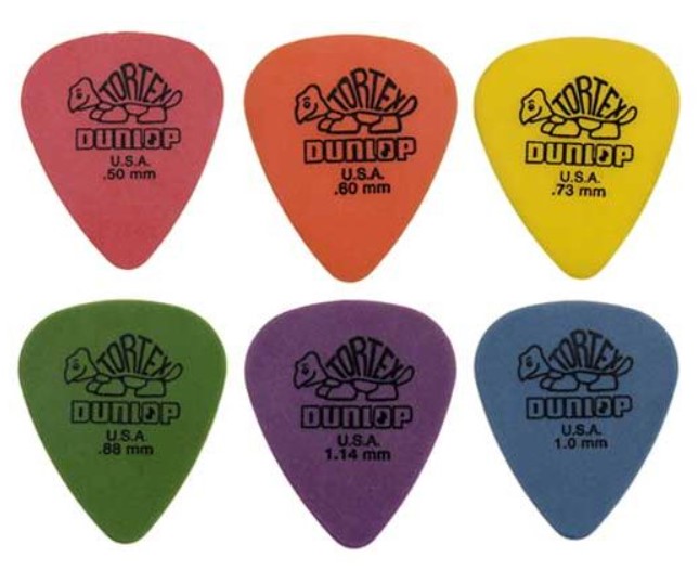 

Медиаторы Dunlop Tortex Standard 4181, Разноцветный