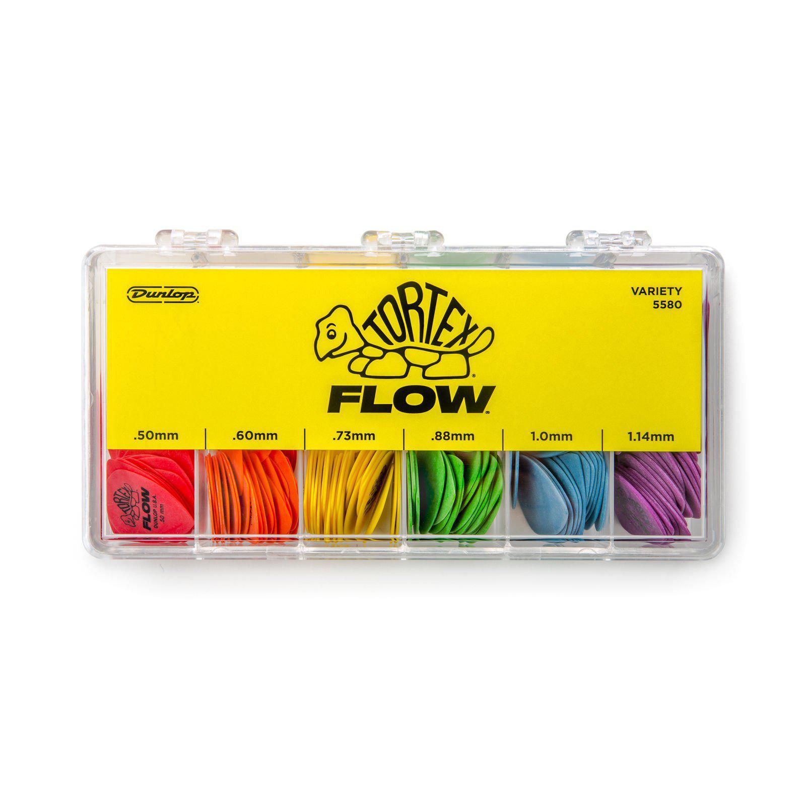 

Медиаторы Dunlop Tortex Flow 5580, Разноцветный