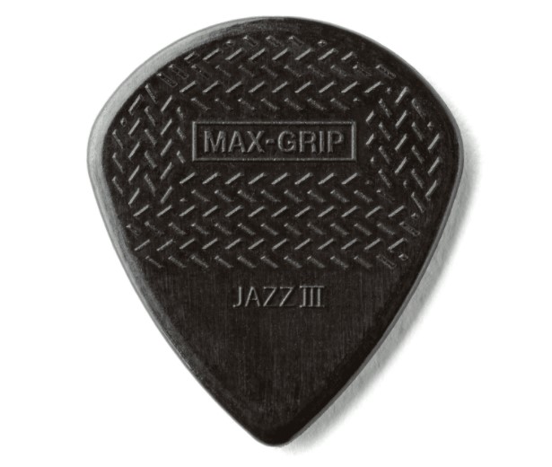 Медиаторы Dunlop MAX-GRIP Jazz III Black Stiffo 471R3S
