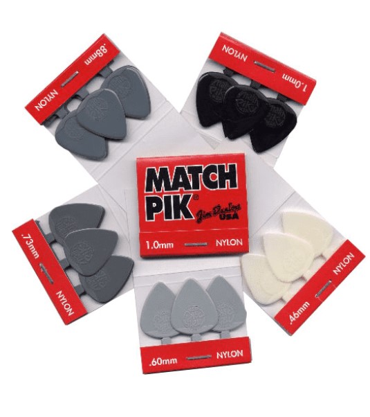 

Медиаторы Dunlop Match Pik Nylon 448R1.0, Черный