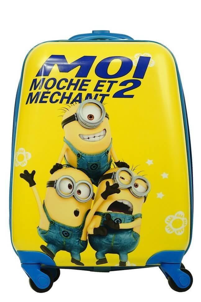 фото Чемодан детский atma kids minions moi, 44 см