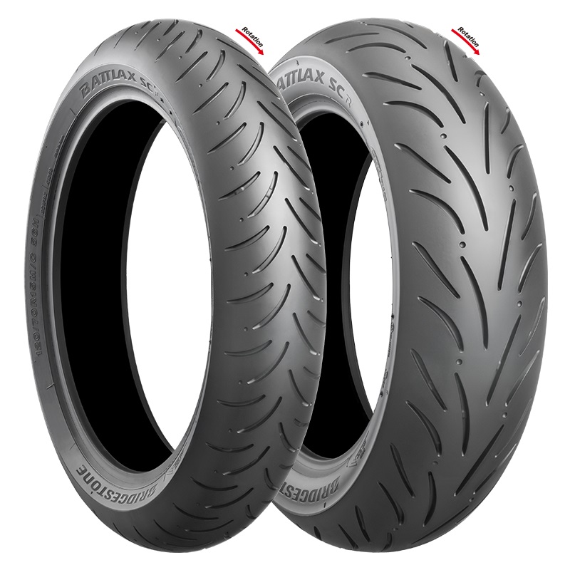 

Мотошина Bridgestone Battlax SC Ecopia 120/70 R15 56H TL Передняя (Front)