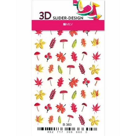 

3D-слайдер для ногтей Milv, B383