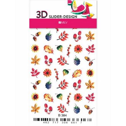 

3D-слайдер для ногтей Milv, B384