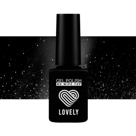 Топ c шиммером Lovely Silver, 12 мл