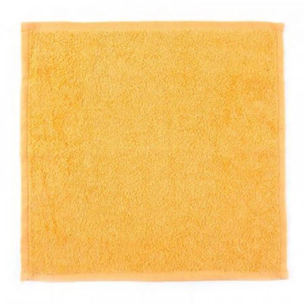 фото Полотенце (салфетка) махровое кухонное (ярко-желтый) 30х30 баракат-текс