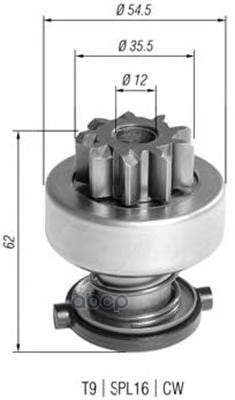 

Бендикс стартера MAGNETI MARELLI 940113020392