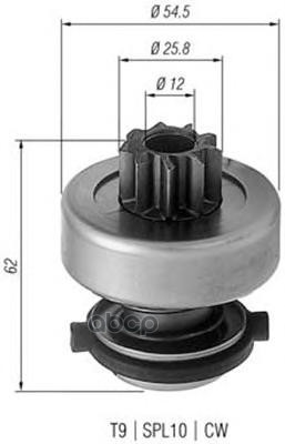 

Бендикс стартера MAGNETI MARELLI 940113020192