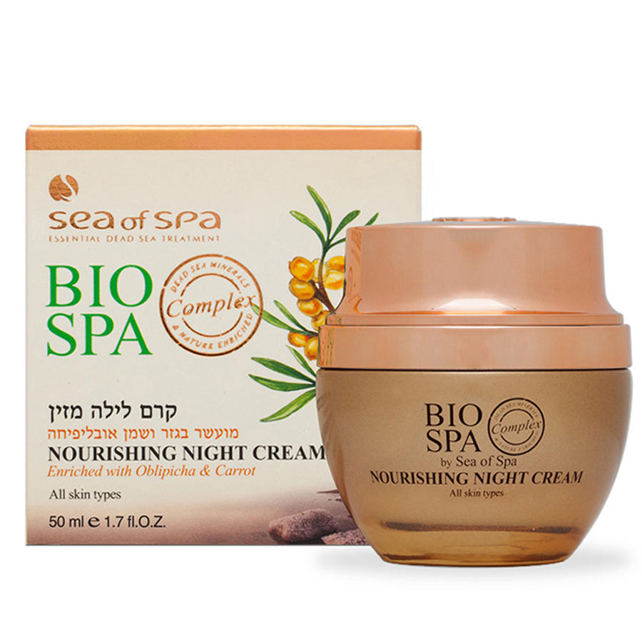 Крем BIO SPA с уникальным комплексом витаминов и минералов Мертвого моря 50 мл ahava deadsea salt liquid deadsea salt жидкая соль мертвого моря 200 мл