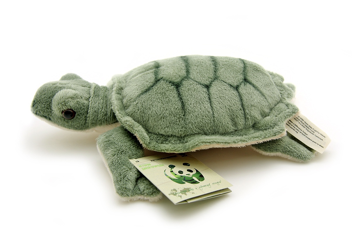 Мягкая игрушка Черепаха WWF 20 см мягкая игрушка абвгдейка черепаха изумрудная 10362429 25 см