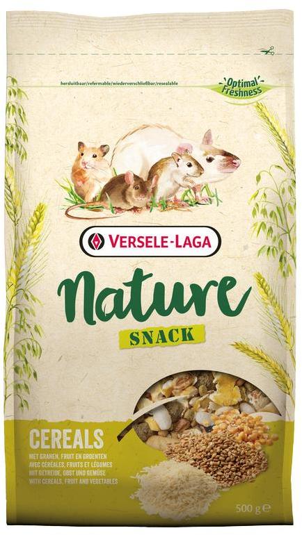 

Корм для всех грызунов Versele-Laga Nature Snack со злаками, 0.5 кг