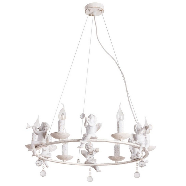 фото Подвесная люстра arte lamp amur a1133sp-6wg divinare