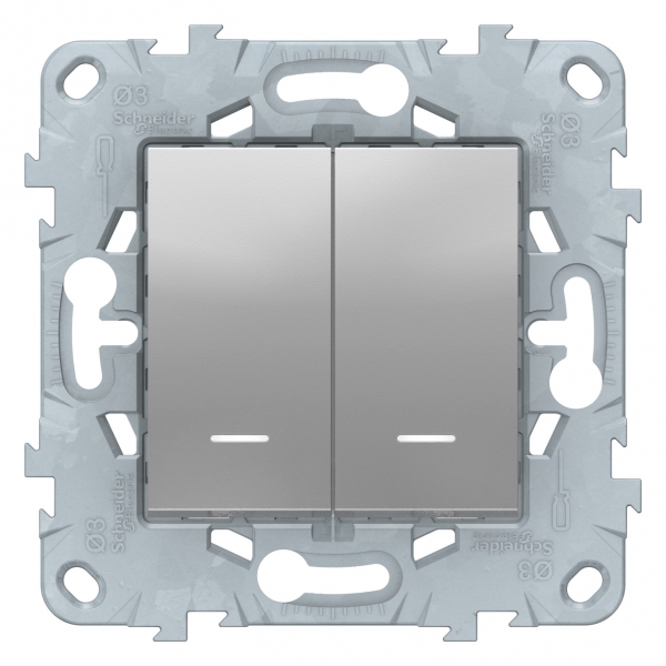 

Выключатель Schneider Electric Unica New NU521330N, Хром