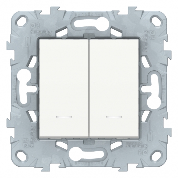 

Выключатель Schneider Electric Unica New NU521318N, Белый