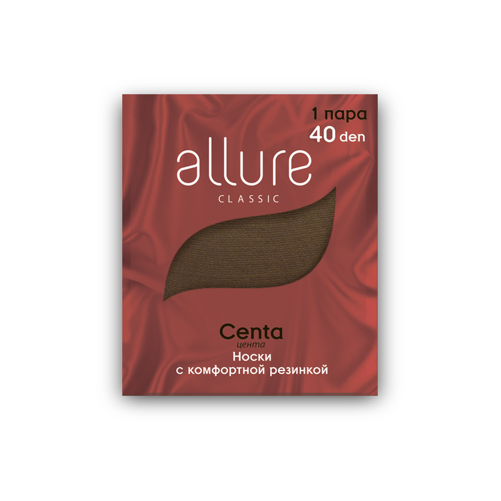 фото Капроновые носки женские allure all centa 40 бежевые 23-25