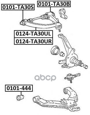 

Рычаг подвески ASVA 0124TA30UL