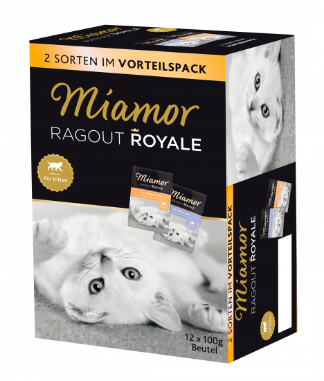 фото Влажный корм для кошек miamor ragout royal, говядина, птица, 12шт, 100гр