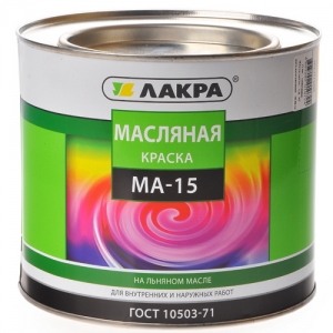 фото Краска ма-15 лакра синий 1,9кг