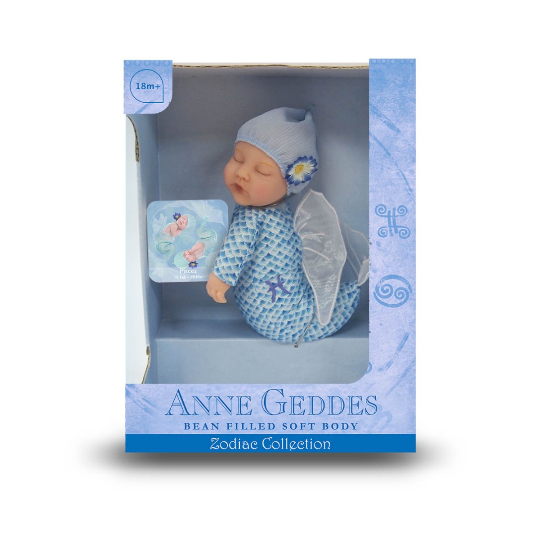 

Коллекционная кукла Ovation Anne Geddes 9 детки Знаки зодиака Рыбы, 9' детки 'Знаки зодиака' Рыбы